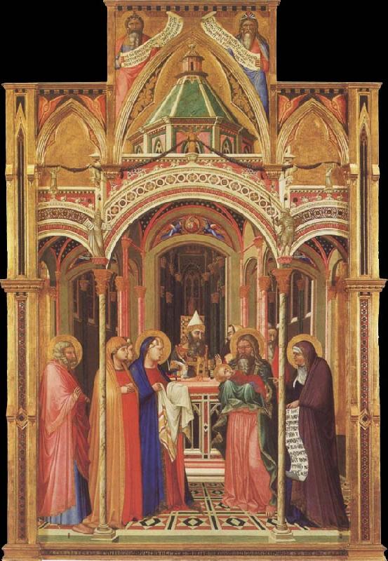 Ambrogio Lorenzetti The Presentation in the Temple oil painting picture